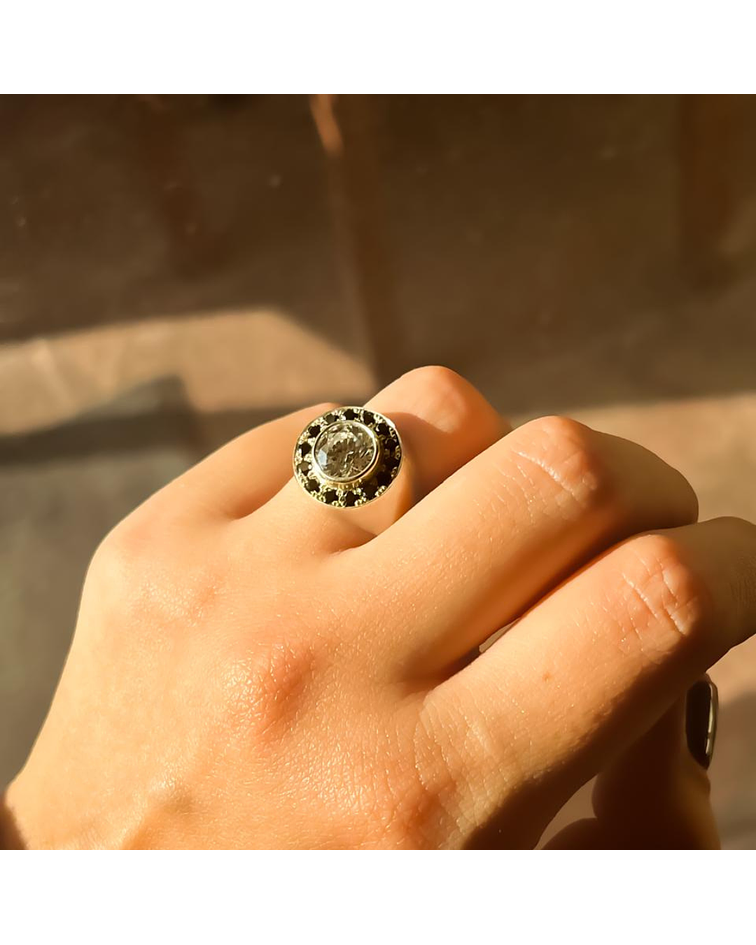 Anillo Sello Halo