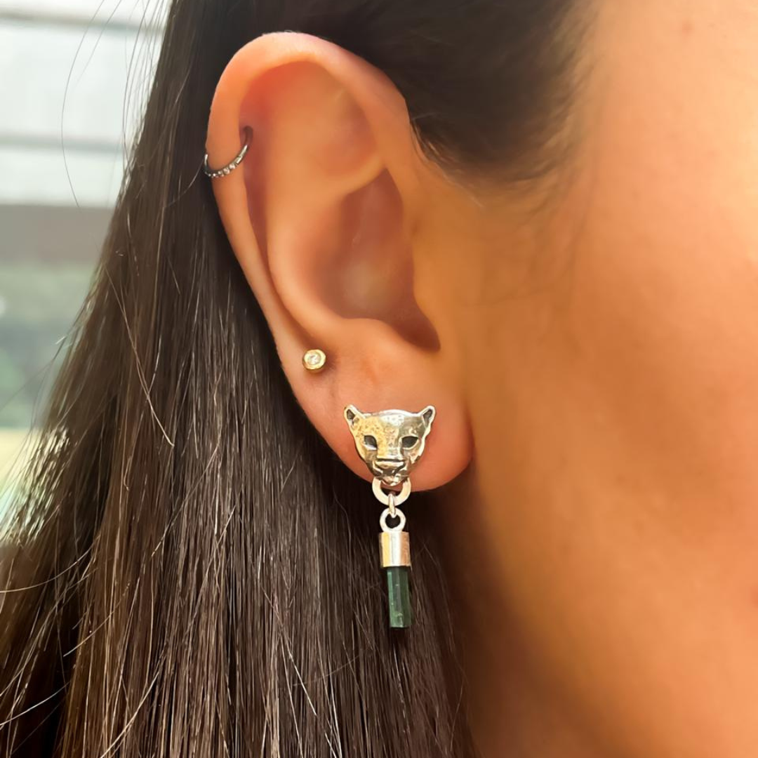 Aros Pantera Verde