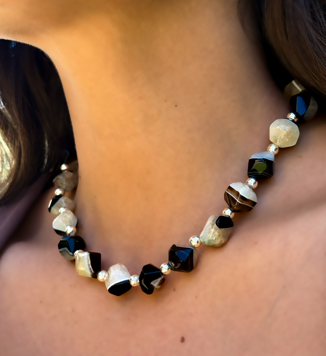 Collar Ágatas