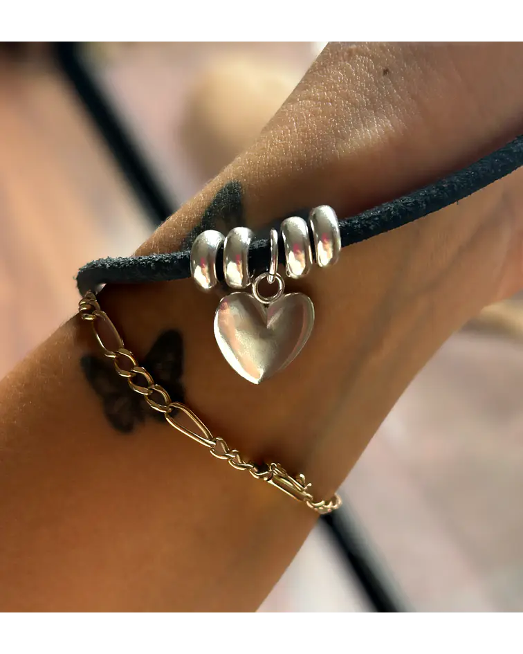 Choker Corazón Negro