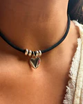 Choker Corazón Negro
