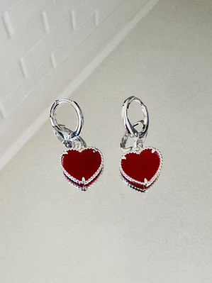 Aros Colgante Corazón