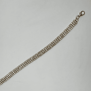 Cinturón de fiesta brillante dorado