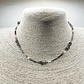 Choker de acero quirúrgico multicolor con perlas y piedras - Miniatura 2