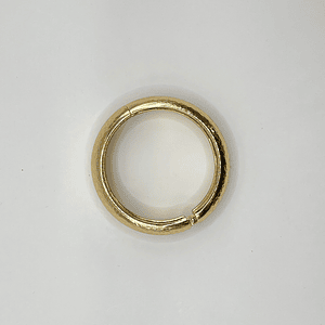 Pulsera esclava de fantasía dorada texturada