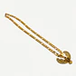 Collar dorado de acero quirúrgico con dije de águila - Miniatura 3