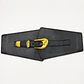 Cinturón fajado negro ajustable - Miniatura 1