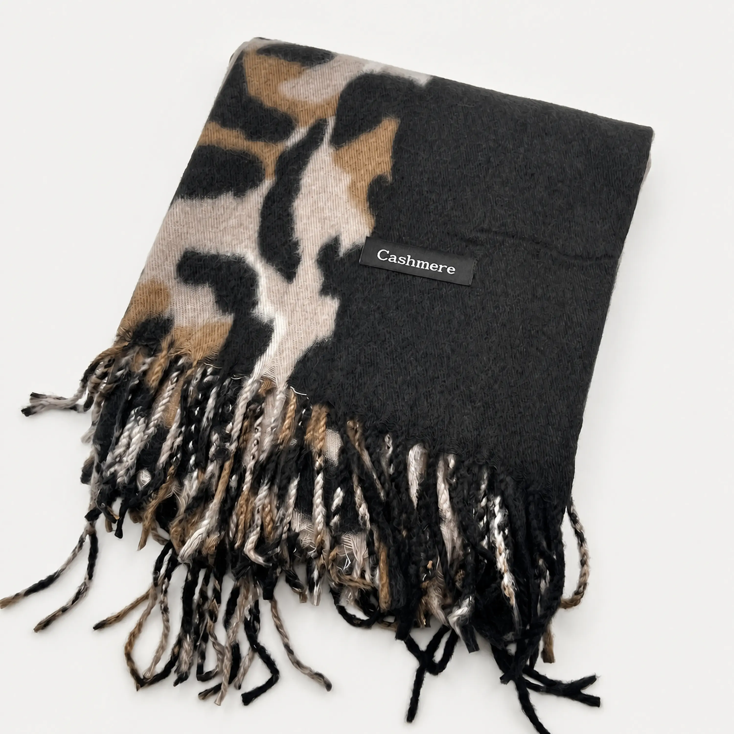 Bufanda Cashmere animal print 1