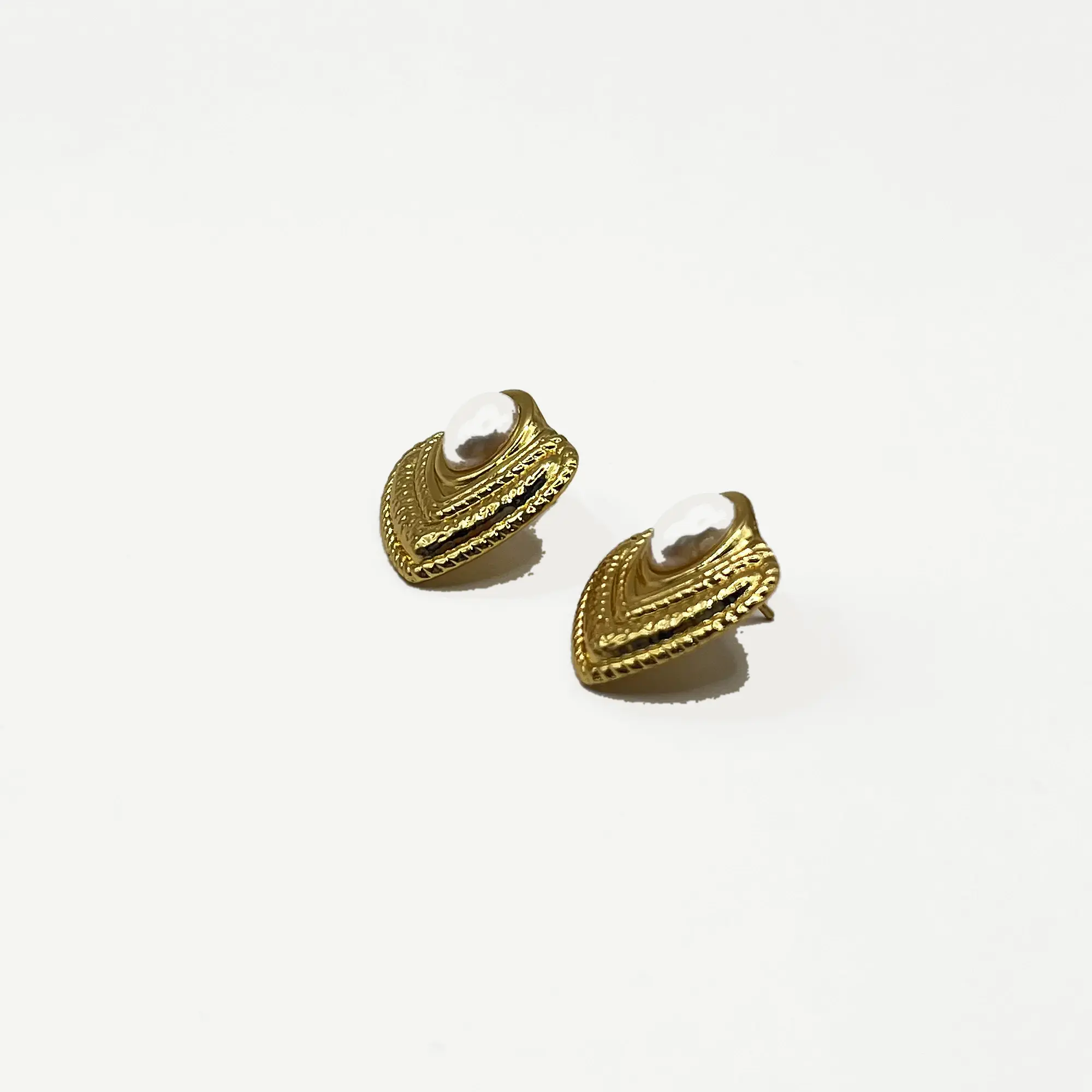 Aros de acero quirúrgico de perla imperial 1