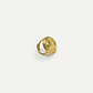 Anillo ajustable dorado ovalado - Miniatura 2