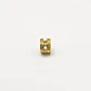Anillo ajustable dorado con perlas - Miniatura 2