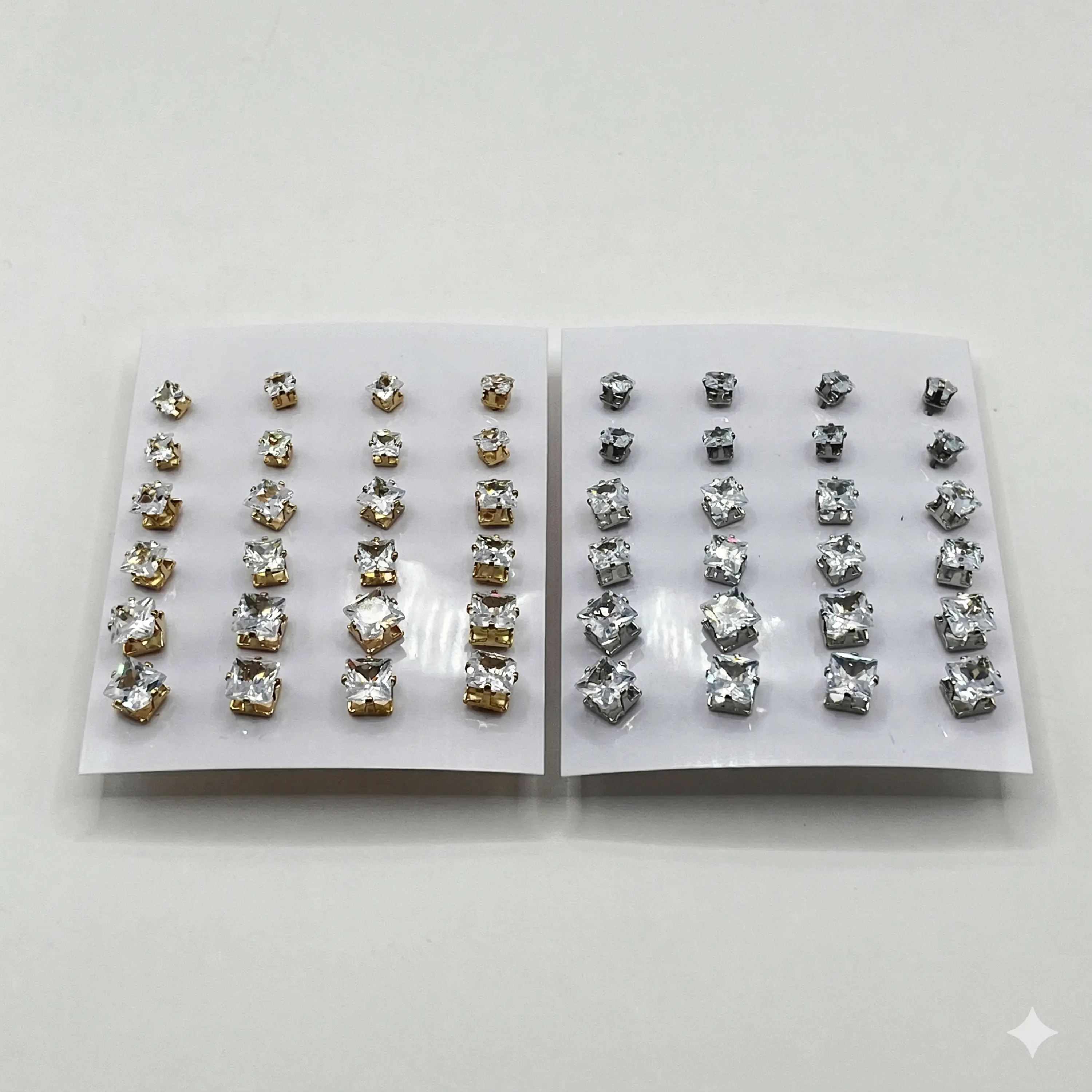 Set de 12 pares de aros punto de luz 1