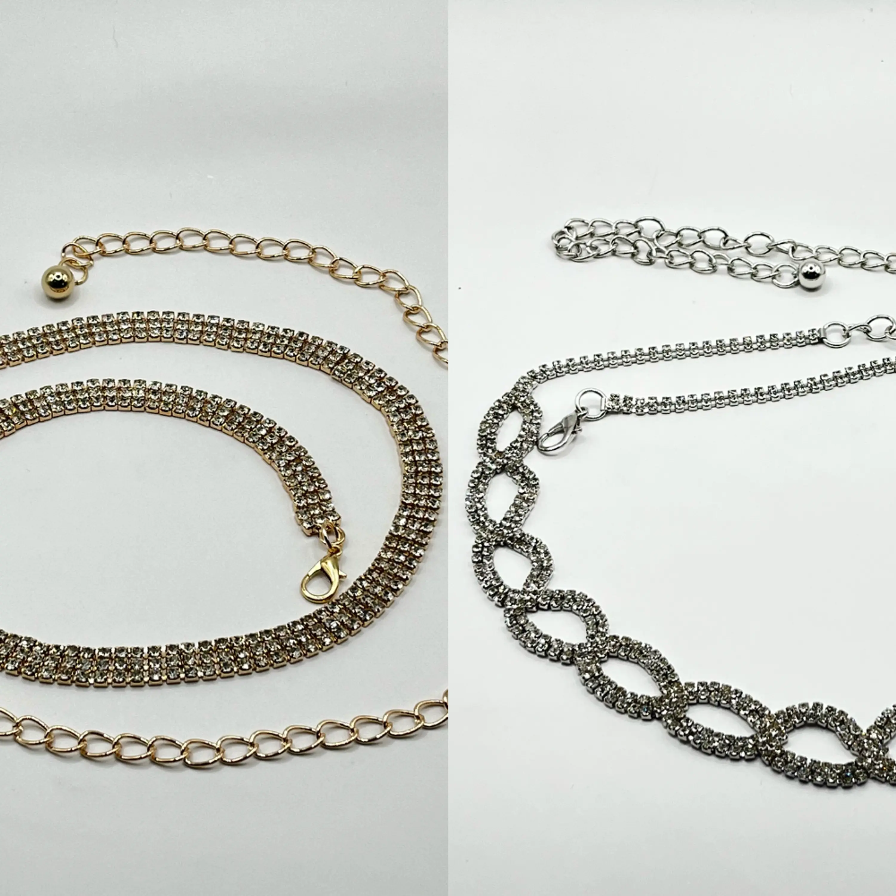 Set de 2 cinturones de cadena surtidos 1