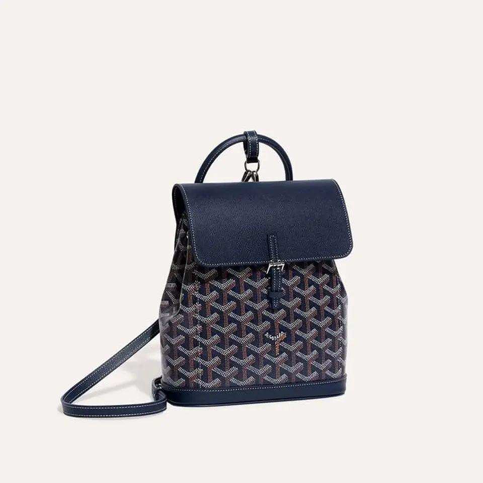 Mochila con estampado a espiga 1