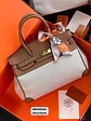 Bolso tipo Birkin bicolor  - Miniatura 2