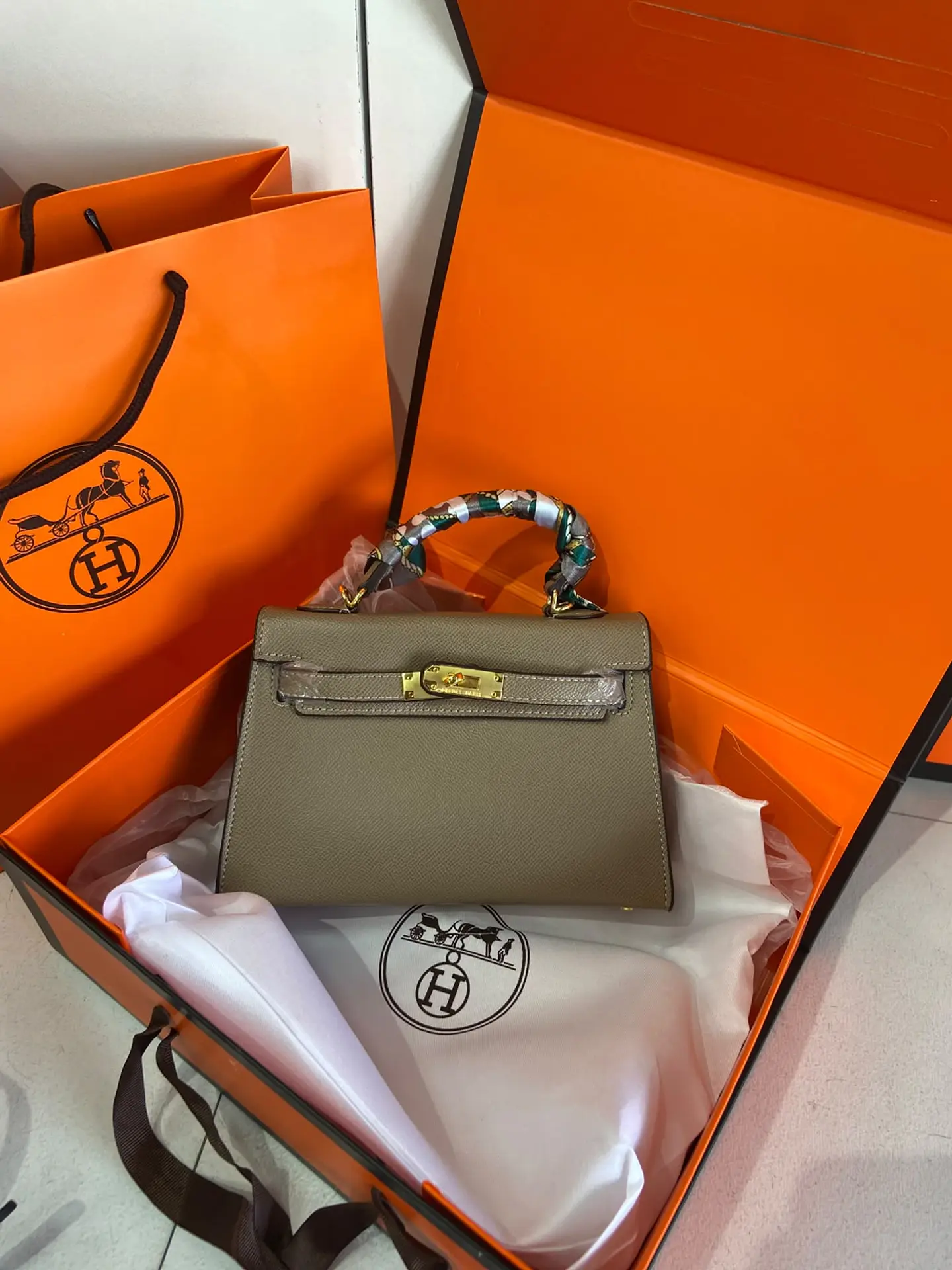 Mini bolso tipo Kelly 2