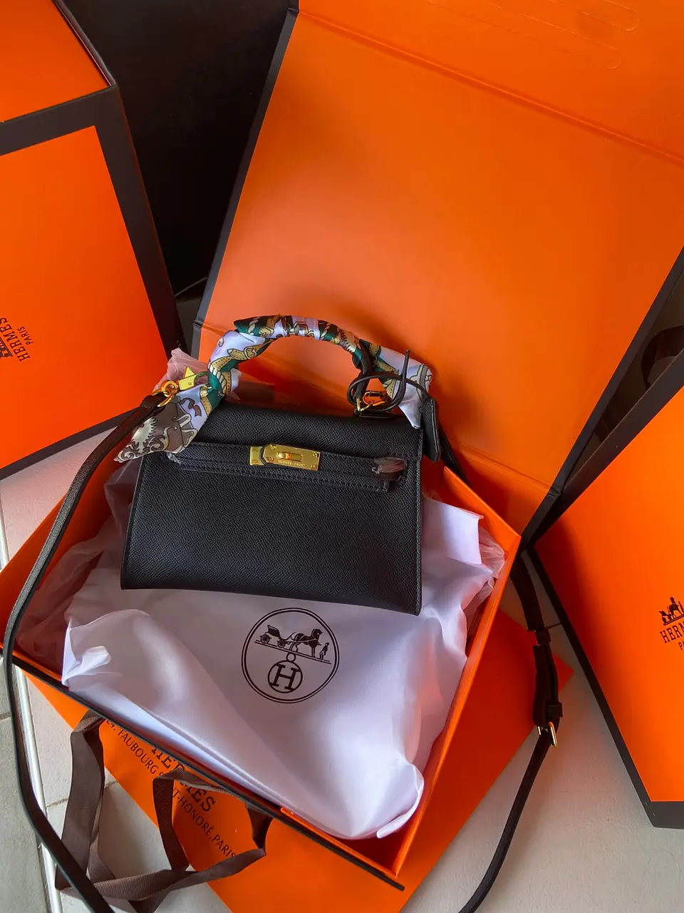 Mini bolso tipo Kelly 3