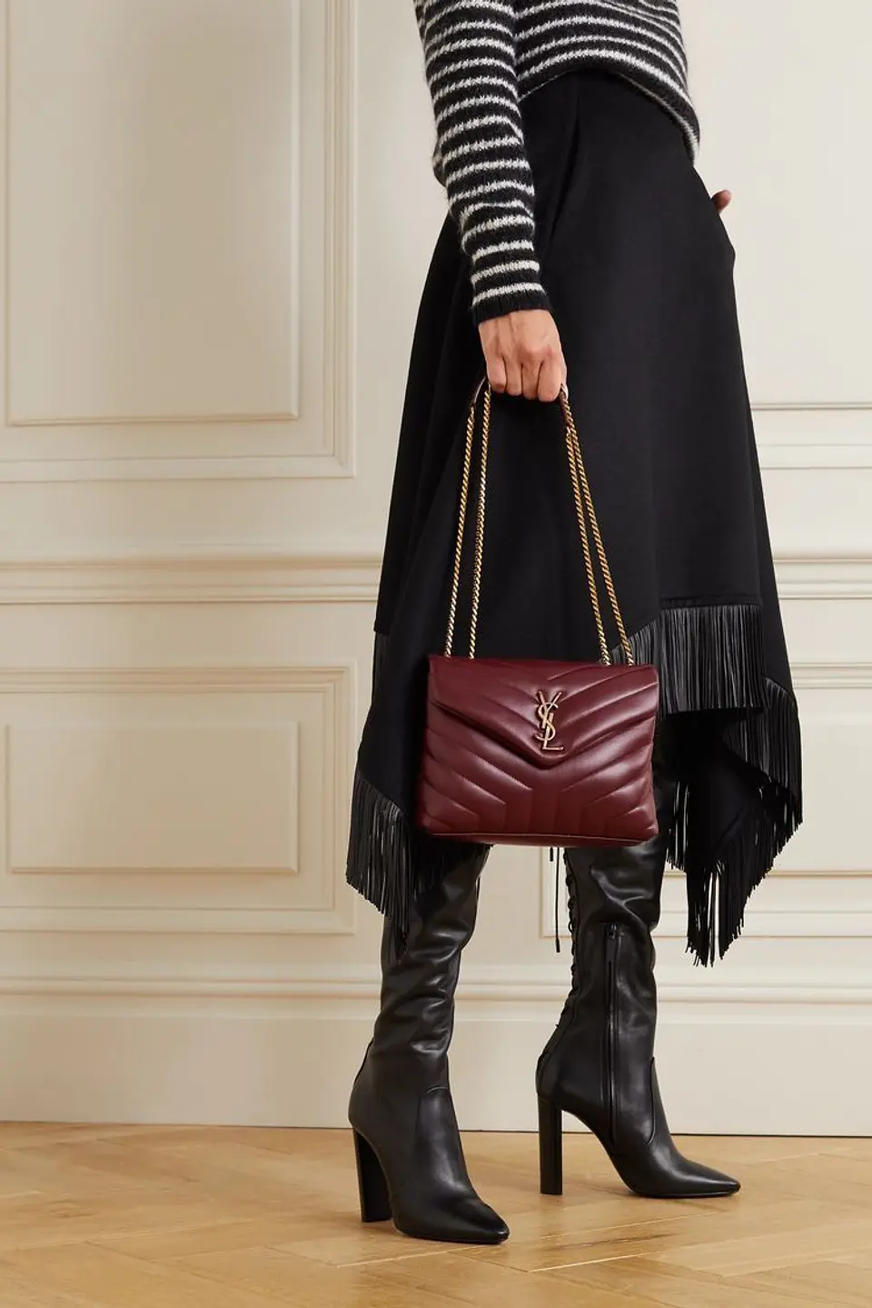 Bolso acolchado con cadena 2