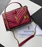 Bolso acolchado con cadena plateada - Miniatura 3