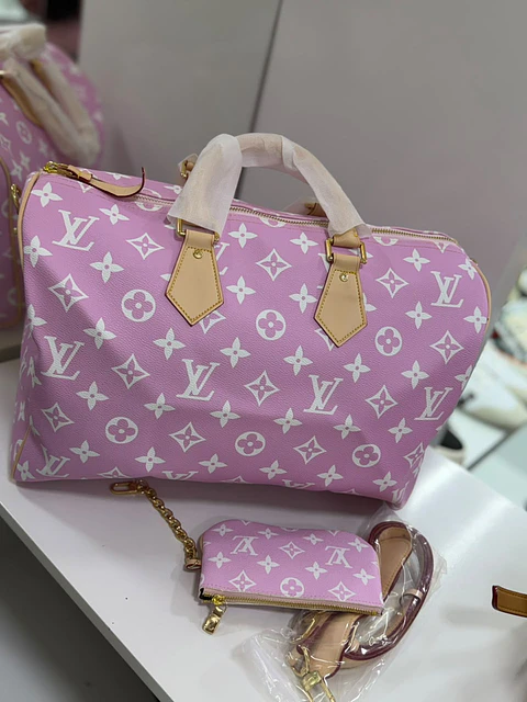 Bolso Speedy con pochette, estampado