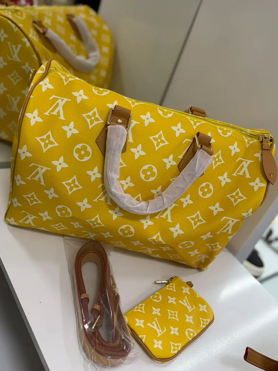 Bolso Speedy con pochette, estampado 2