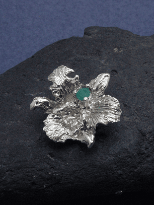 Orquídea Plata Esmeralda