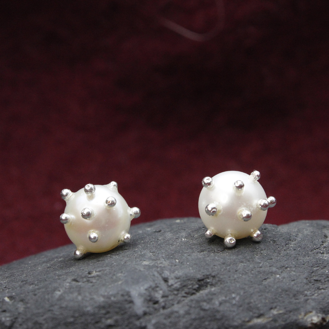 Arete Perla Granulaciones Plata 1