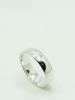 Anillo matrimonio media caña hombre