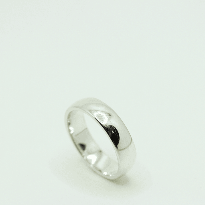 Anillo matrimonio media caña hombre 2