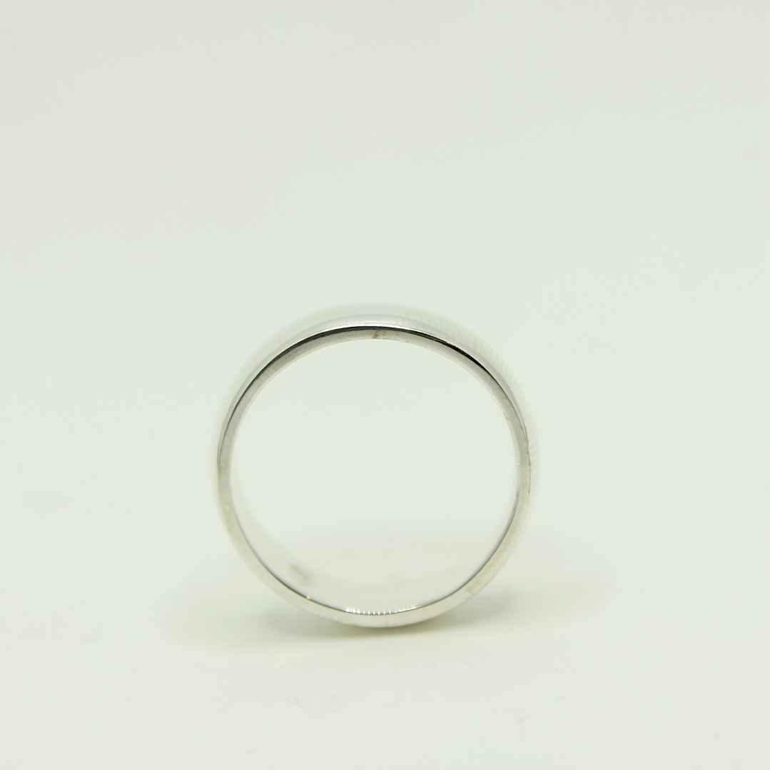 Anillo matrimonio media caña hombre 4