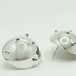 Aretes Domos Grandes Medusa Plata - thumbnail 4
