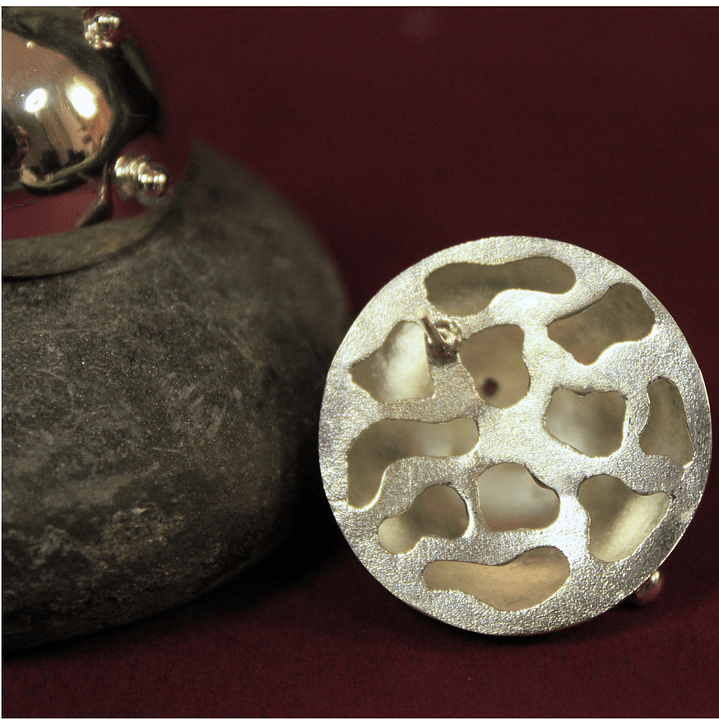 Aretes Domos Grandes Medusa Plata 1