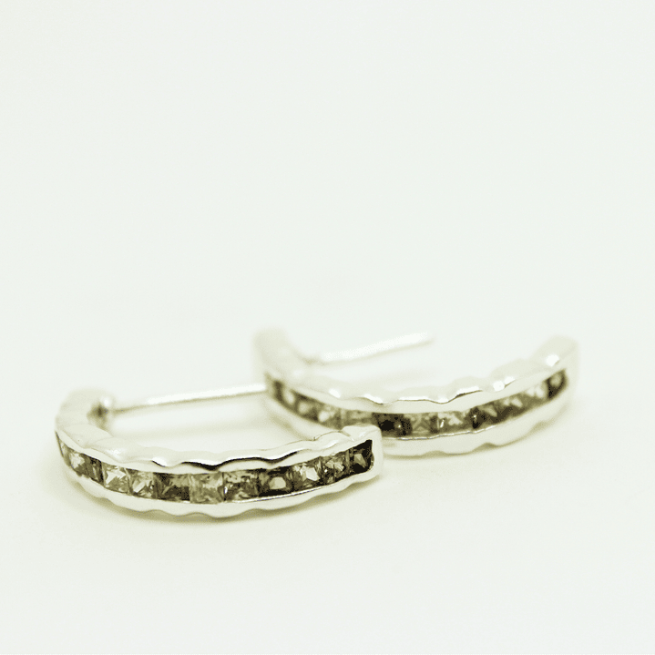 Aretes carrée cuadrado 4