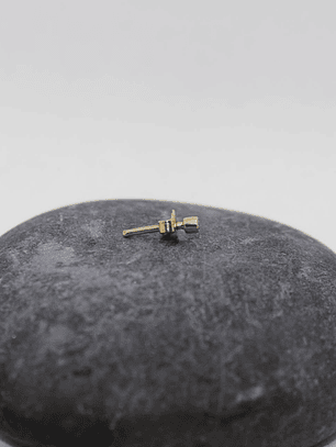 Piercing diamante oro