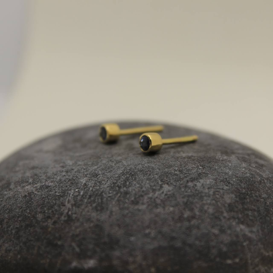 Aretes esmeralda oro de 18k 1