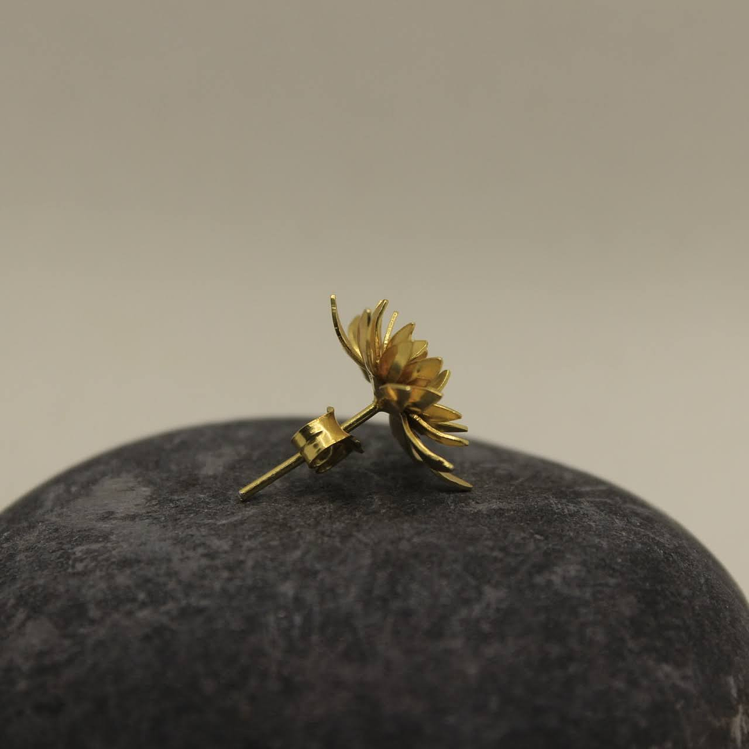 Mini frailejones dorados plata 1