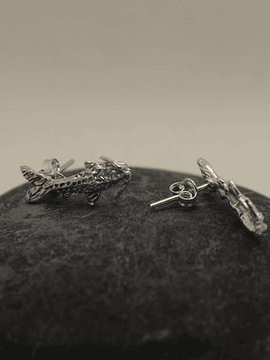 Aretes Pez Nicuro Magdalena Plata