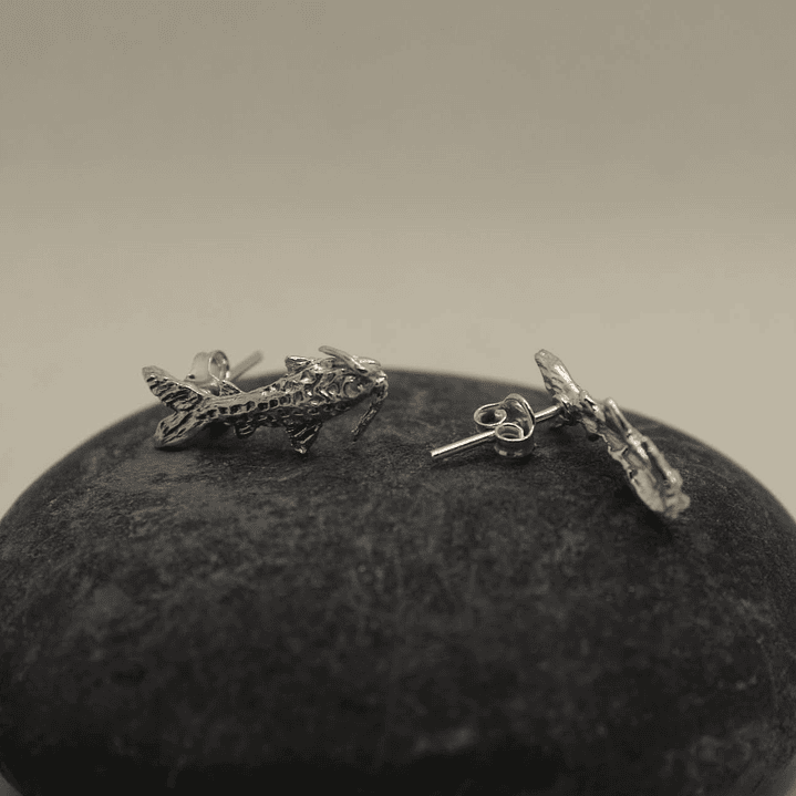 Aretes Pez Nicuro Magdalena Plata 1