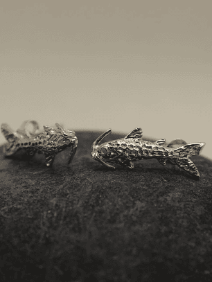 Aretes Pez Nicuro Magdalena Plata