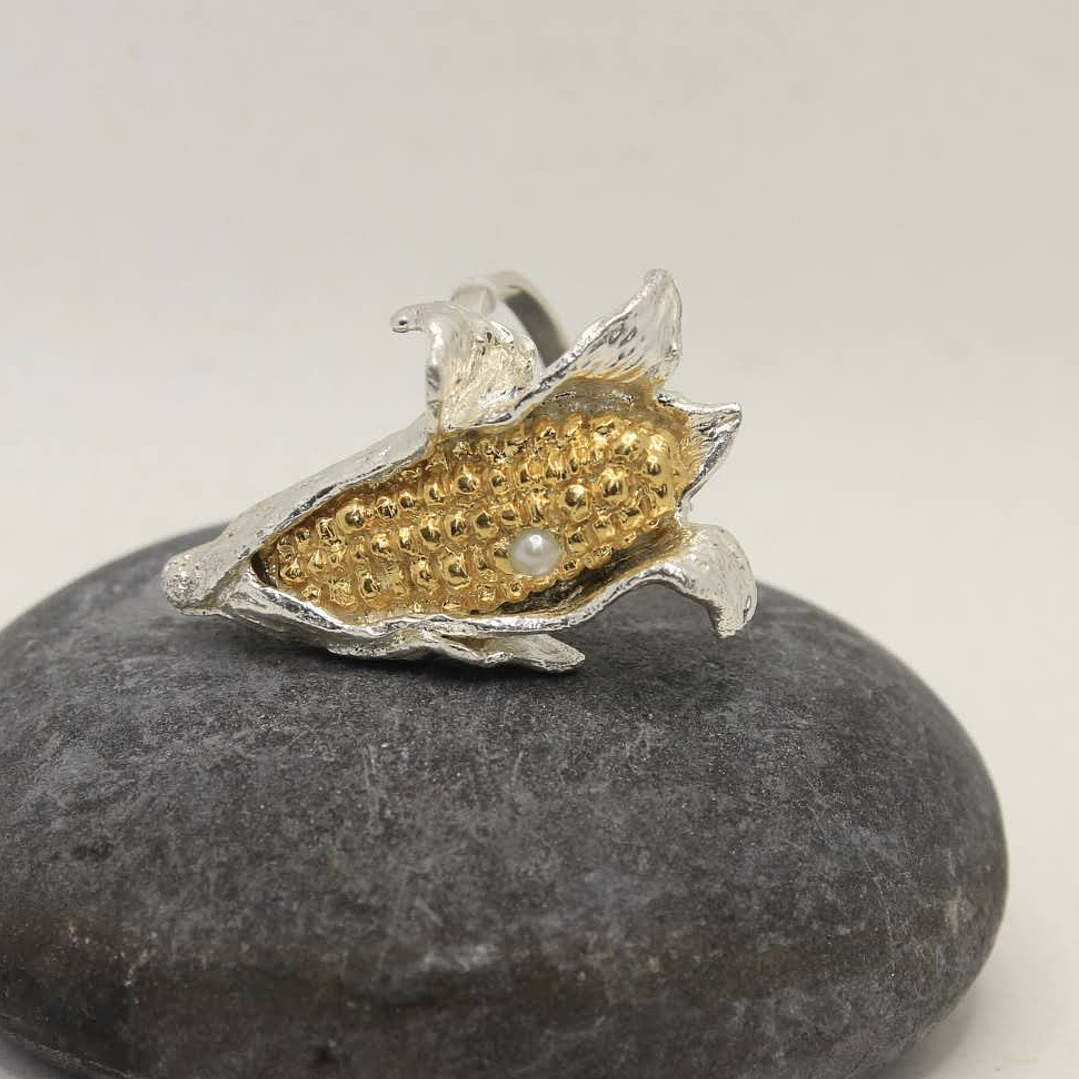Anillo grande  Maíz Perla  1