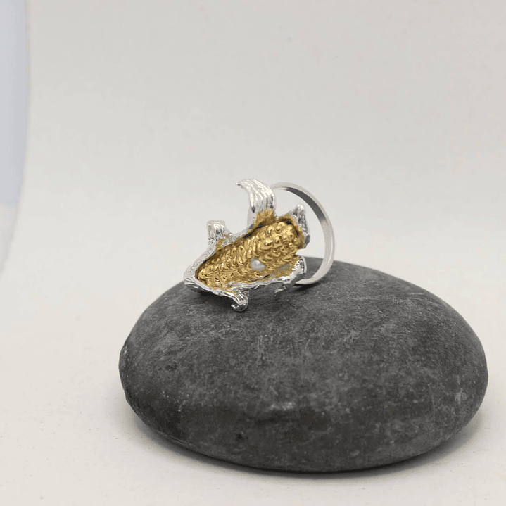 Anillo mediano maíz perla 1