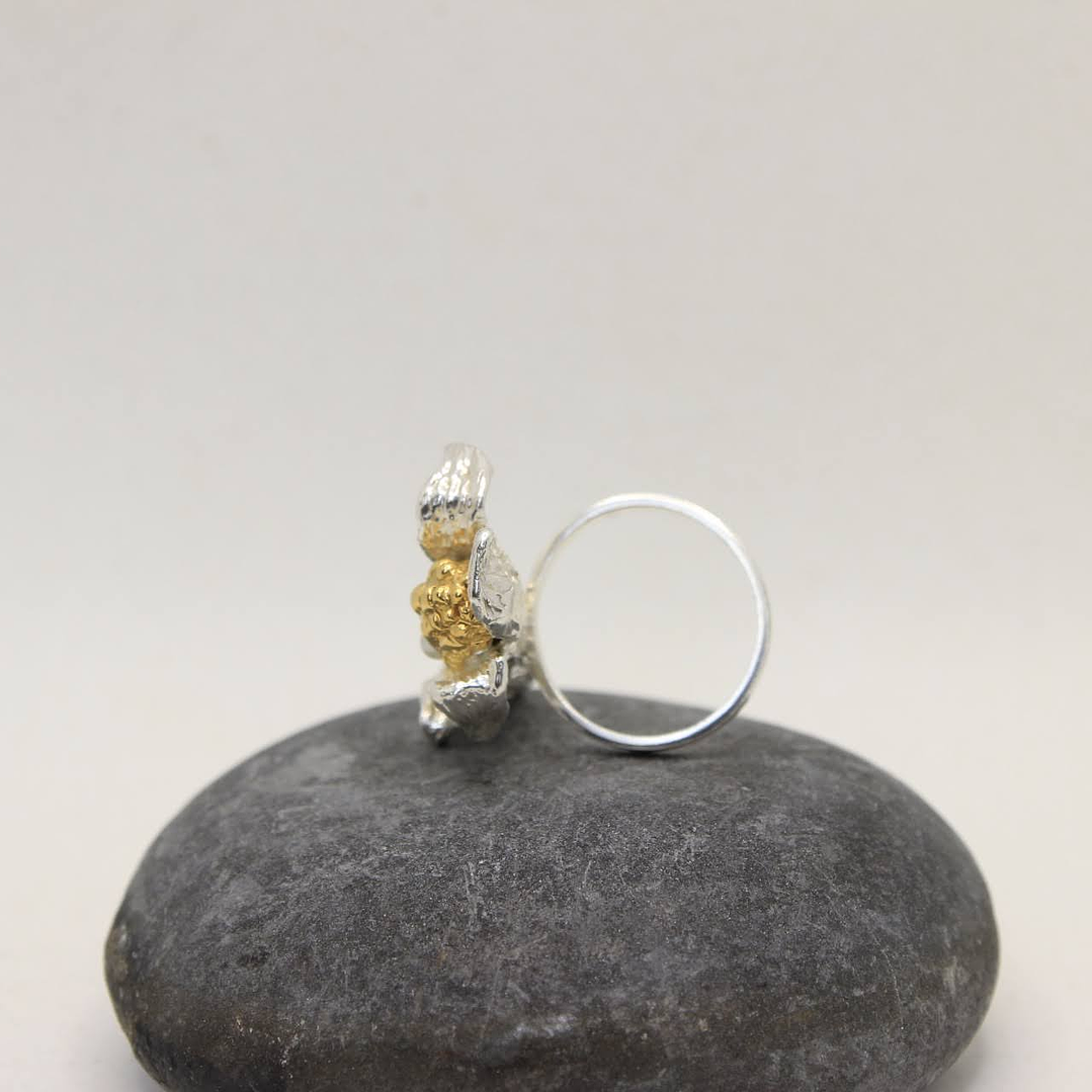 Anillo mediano maíz perla 3