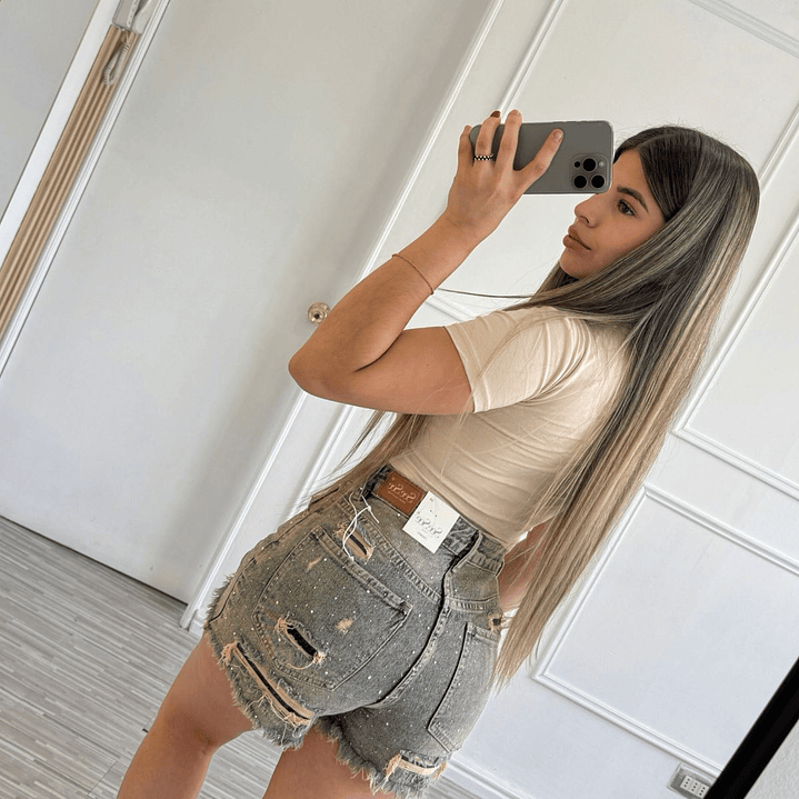 Short Europeo cobrizo modelo dos bolsillos A3323-B 4