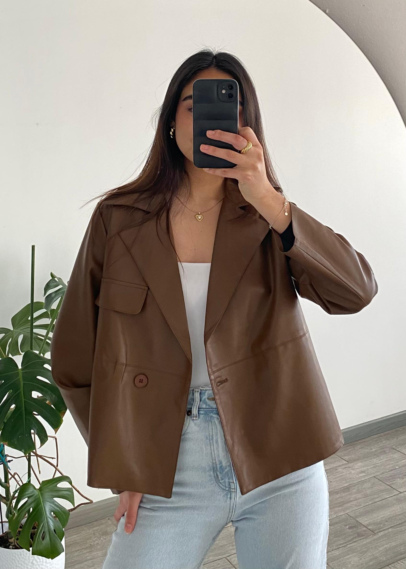Chaqueta Adolfa Café