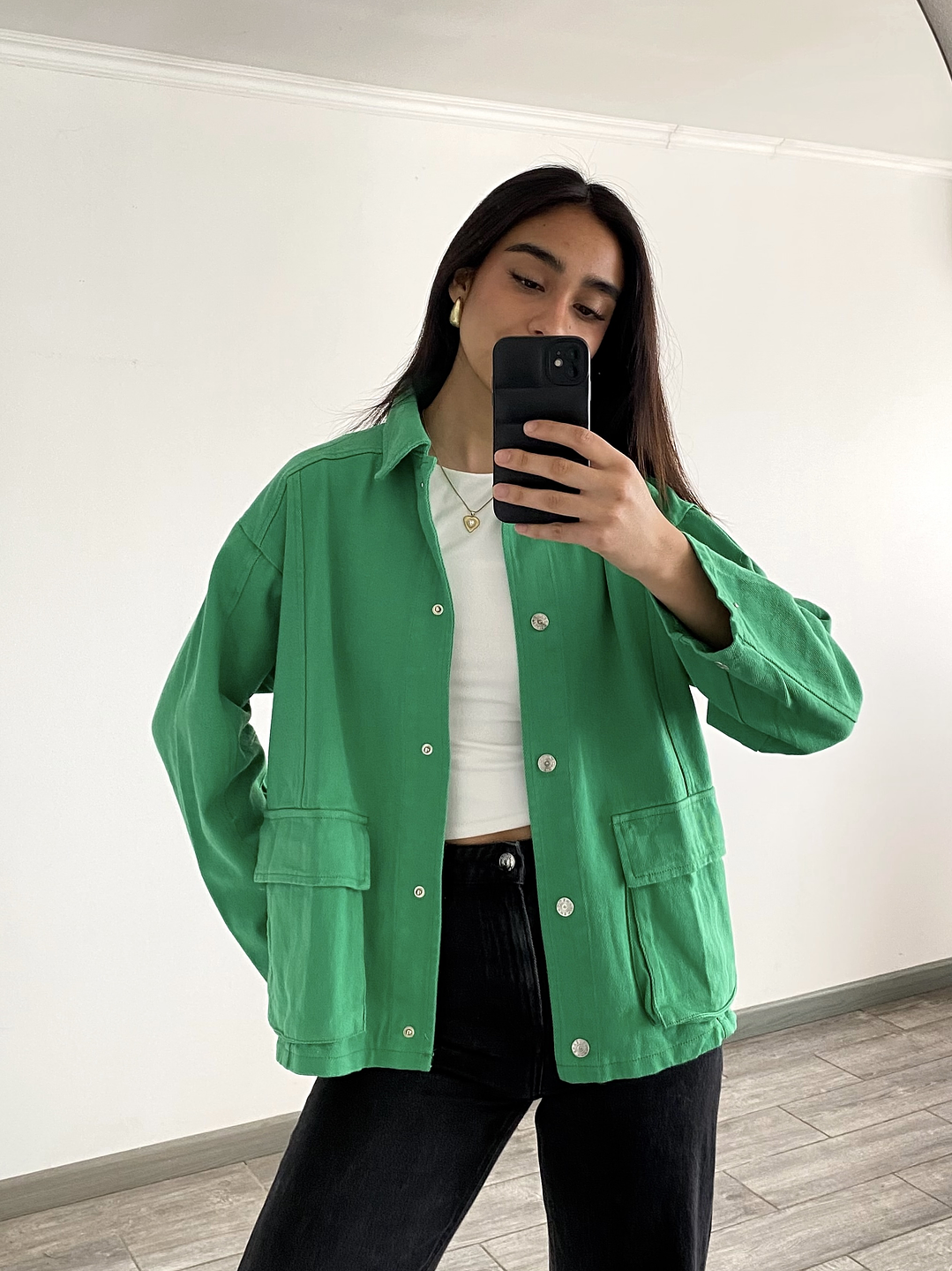 Chaqueta Lidia Verde 8