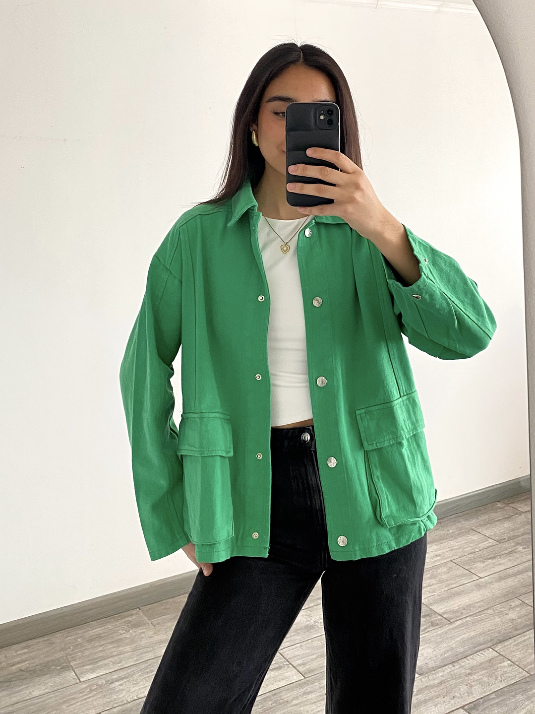 Chaqueta Lidia Verde 7