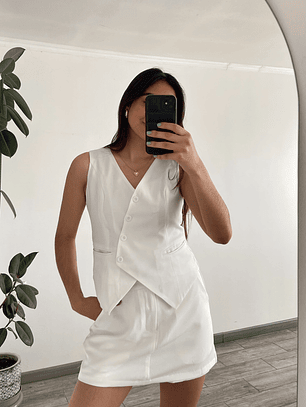 Conjunto Sastrero Blanco