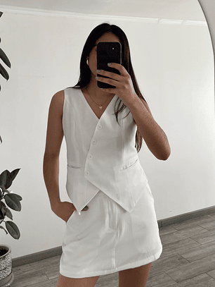 Conjunto Sastrero Blanco