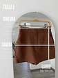 Falda/short Café - Miniatura 6