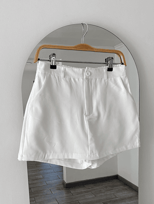 Falda/short Blanca